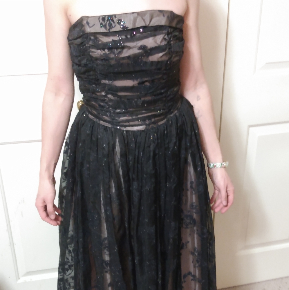 Vintage 50's prom dress